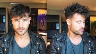 Haarstyling Tipps für Männer so style ich den Fade Cut [upl. by Landan]