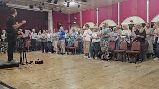 Best Of Broadway  Rock Choir Workshop in Dursley [upl. by Cahra]