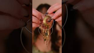 Tingliest Dangly Earrings ✨🧚🌙 🌞 asmr [upl. by Ttnerb]