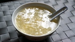 Hong Kong Dessert Recipe：Water Chestnut Sweet Soup [upl. by Viradis]