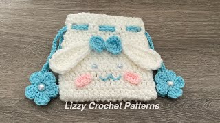 How to Crochet a Cinnamoroll Bag [upl. by Cyndie]