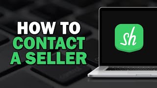 How to Contact a Seller on Shpock Quick Tutorial [upl. by Elram]