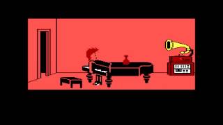 Maniac Mansion  Razor playing the piano PC Speaker [upl. by Alakcim445]