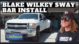 Blake Wilkeys Silverado Gets Hellwig Sway Bars  Hellwig Products [upl. by Ynaffital868]