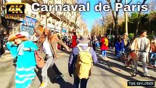 🇫🇷Carnaval de Paris 2022 Edited Version  Full Parade from Place Gambetta to Place de la Republique [upl. by Benedict]