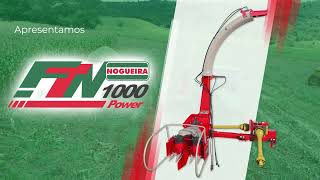 Colhedora de Forragens Nogueira FTN 1000 Power [upl. by Queston]