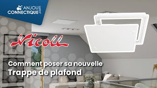 Comment poser sa trappe de plafond Nicoll [upl. by Ahsikram82]