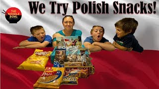 American Family reacts to Polish Snacks Snackcrate Poland [upl. by Dwyer]