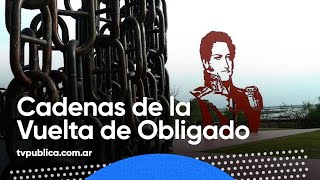 Hallazgo de las cadenas de la Vuelta de Obligado  Todos Estamos Conectados [upl. by Devaney]