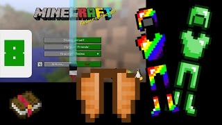 Minecraft  Add Custom Armor Elytra amp Glint Textures Resource Pack Tutorial [upl. by Livvy]