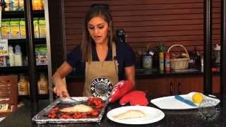 Salmon With Roasted Tomato  Recipe [upl. by Domenic136]