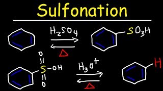 Sulfonation of Benzene amp Desulfonation Reaction Mechanism  Aromatic Compounds [upl. by Fontes38]