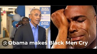 Are black Men too Sensitive Obama gave his opinion and tweeters start whining [upl. by Oicnecserc]