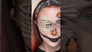 Scarecrow Halloween makeup for beginners [upl. by Dolph]