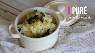 Puré de coliflor y patata [upl. by Uahc]