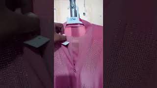 Dubai abaya with stoller Dmc stone work Nida krinkel silk stuff 5500 [upl. by Nnylyar]