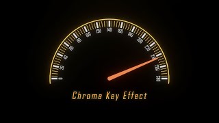 Speedometer chroma key effect  animation [upl. by Afrikah]