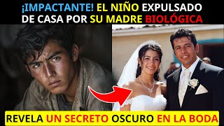 ¡IMPACTANTE EL NIÑO EXPULSADO DE CASA POR SU MADRE BIOLÓGICA REVELA UN SECRETO OSCURO EN LA BODA [upl. by Remlap]