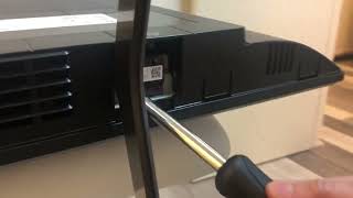 How to remove Sony Bravia TV stand  Legs [upl. by Anital66]