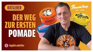 Das sollte ich vor dem Kauf meiner ersten Pomade wissen  German  English subtitles [upl. by Sisak]