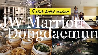 Top 5 Star Hotel in Seoul JW Marriott Dongdaemun Korea [upl. by Adal]