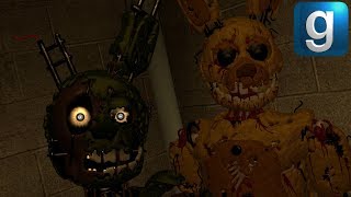 Gmod FNAF  Ignited and Stylized Springtrap [upl. by Bramwell]