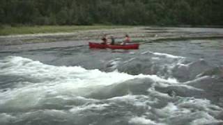 Descente de la rivière Restigouche en 2002 près de SaintAlexisdeMatapedia [upl. by Ydda]