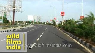 Hyderabad airport road [upl. by Aikkin585]