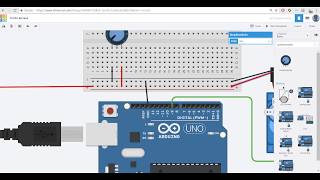 Arduino UNO Tutorial 4  Potentiometer  Servo Control Project [upl. by Ellierim]