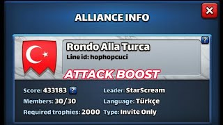 Empires and Puzzles  ATTACK BOOST  War Hits vs Rondo Alla Turca  Wojna z Rondo Alla Turca [upl. by Nhguavahs958]