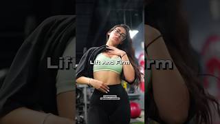 Lift and firm perkier bust line homeworkout [upl. by Xonk]