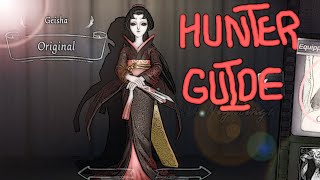 Identity V Hunter Guide Geisha How To Win With Her BEST PERSONA TOP 15 PLAYER [upl. by Nairbal]