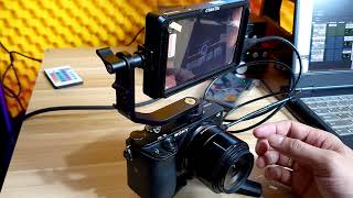 How to Set Up FeelWorld F5 On Camera Monitor [upl. by Shelden]