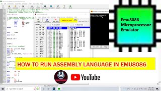 HOW TO RUN ASSEMBLY LANGUAGE PROGRAM IN EMU8086 TAMIL ROCKSTARARUN [upl. by Xonk]