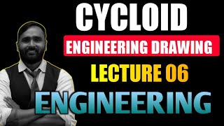 Cycloid ENGINEERING DRAWINGSGRAPHICSENGINEERINGPRADEEPSIR [upl. by Segroeg]