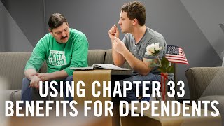 How to use Chapter 33 Benefits for Dependents  Post 911 GI Bill Military VA Benefits [upl. by Anegal361]