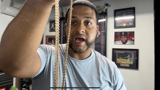 14K Gold Miami Cuban Link Chain from Garcia’s in Miami  24” 6mm [upl. by Anais]