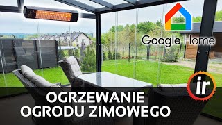 PROMIENNIKI PODCZERWIENI do ogrzewania ogrodu zimowego IRSYSTEM [upl. by Olotrab401]