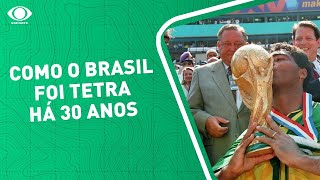 30 ANOS DO TETRA Críticas à Seleção da Copa de 1994 eram justas Veja e relembre [upl. by Hafeetal598]