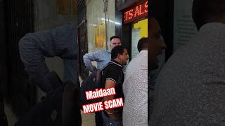 MAIDAAN Movie Scam 😡  MAIDAAN PAID PREVIEWS SCAM SHORT [upl. by Aihsitan]