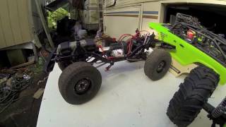 Hillbilly Rc ecx barrageaxial transmission and motor swap [upl. by Dlanod]