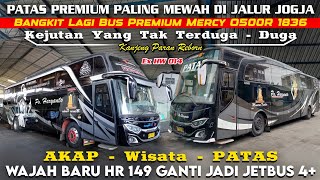 Kejutan Baru Pertama Kali Div Patas Jogja Po Haryanto Dikasih Bus Mewah MB 1836 Ex 014 Bimasena [upl. by Lebaron]