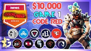 10000 🥊CodeRed Duo Tournament🥊 Game 1 Fortnite [upl. by Fayola]