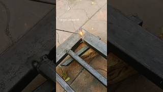 welding amp grinder work fabrication youtube ytshort [upl. by Olympias]