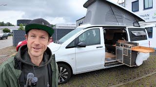 Marco Polo Alternative 2025 Southvan MercedesBenz Vito Camper 4x4 UNTER 2 METER Ausbau  Holz [upl. by Sneed]