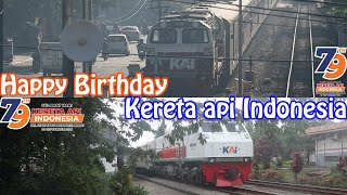 Cinematic Kereta api Indonesia HUT KAI ke 79 2 [upl. by Schonthal]