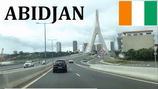 Driving around Abidjan 2023 MixTape  Côte dIvoire West Africa Beautiful City [upl. by Hannibal]