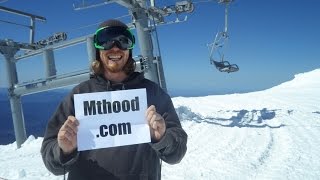 Snow Farming at Mt Hood Summer Ski Camps part II [upl. by Euqirat]