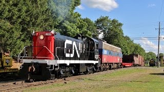 Railfan Day on the Cooperstown and Charlotte Valley RR  2015 [upl. by Pagas]