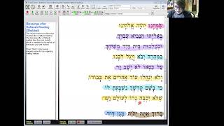 Blessings after the Haftarah a tutorial [upl. by Iand]